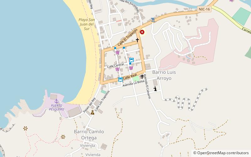 oshop san juan del sur location map