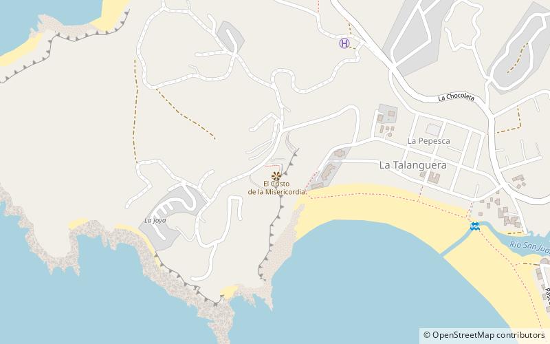 Cristo de la Misericordia location map
