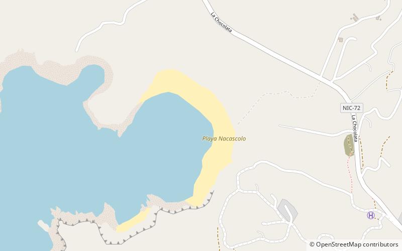 playa nacascolo location map