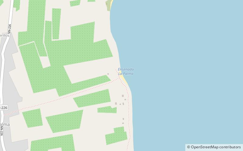 playa la palma ometepe location map