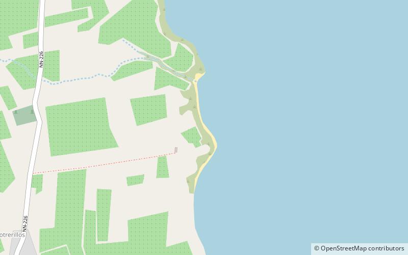 playa poterillos ometepe location map