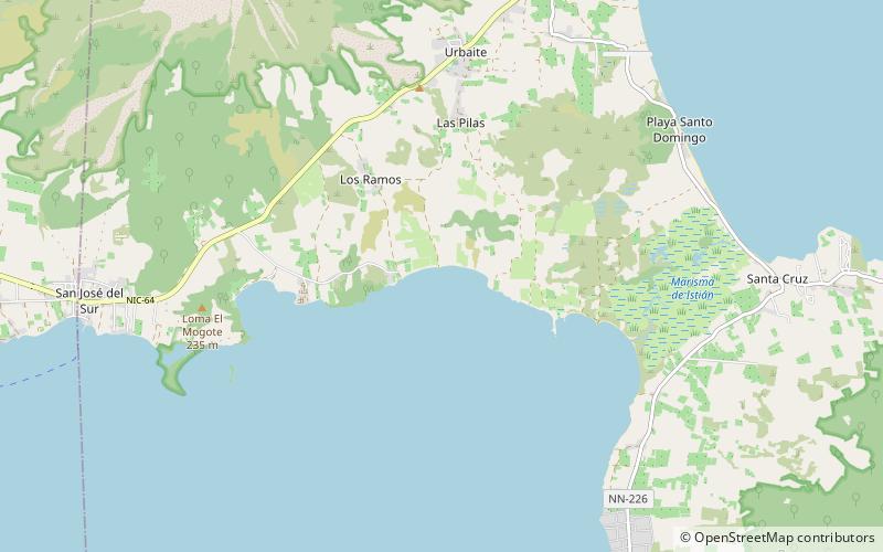 playa santa teresa location map