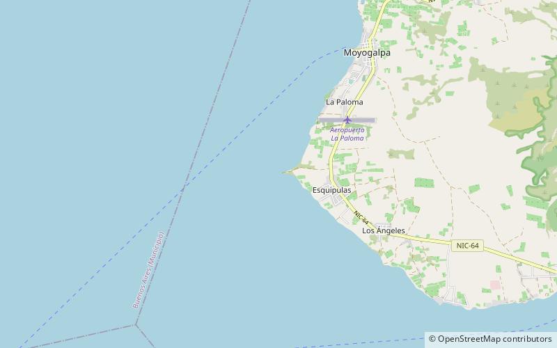 Punta Jesús María location map