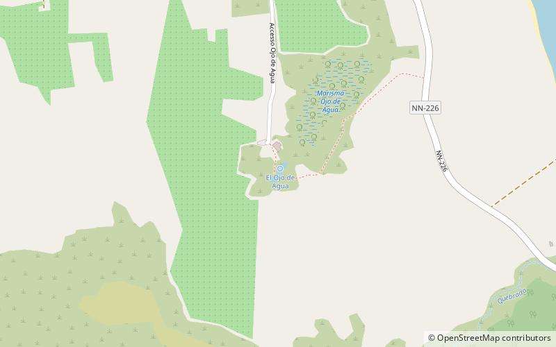 El Ojo de Agua location map