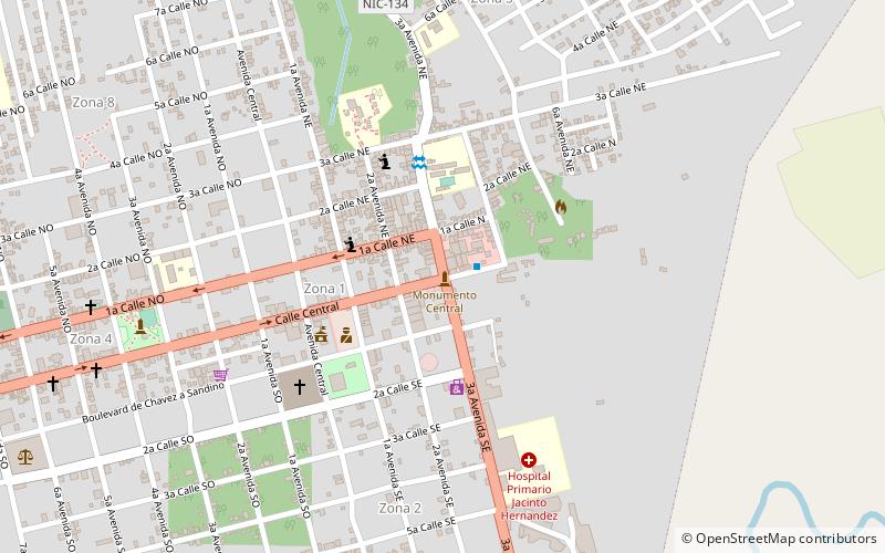 central monument nueva guinea location map