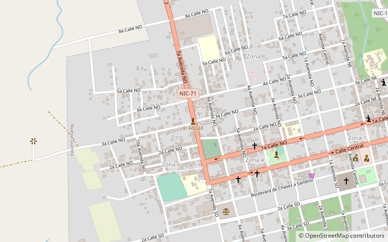 El Rótulo location map