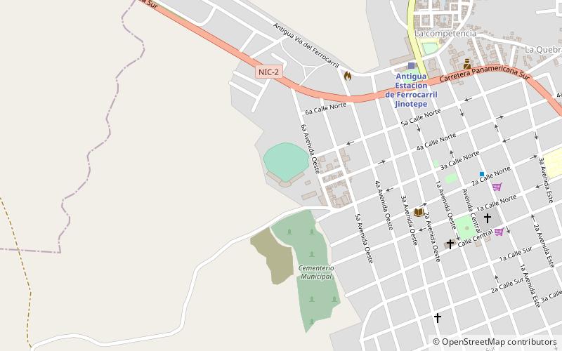 estadio pedro selva jinotepe location map