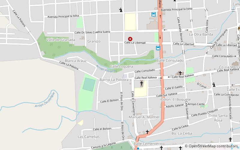 Fuerte La Polvora location map