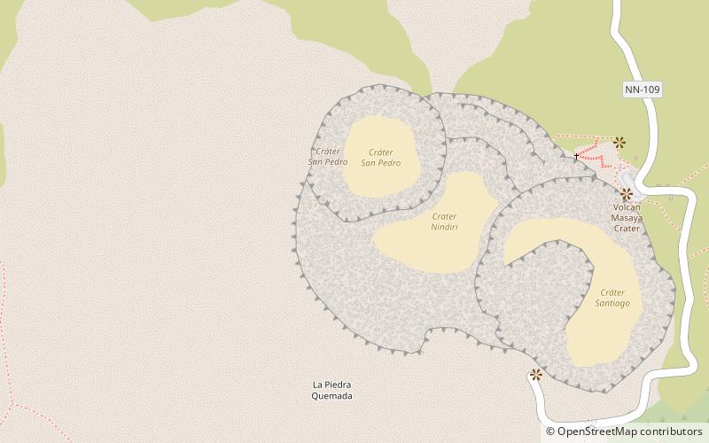 Volcán Masaya location map