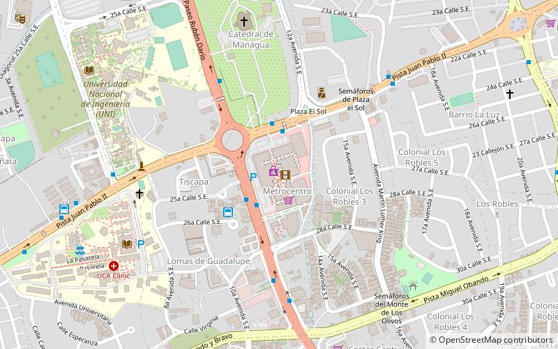 Metrocentro location map