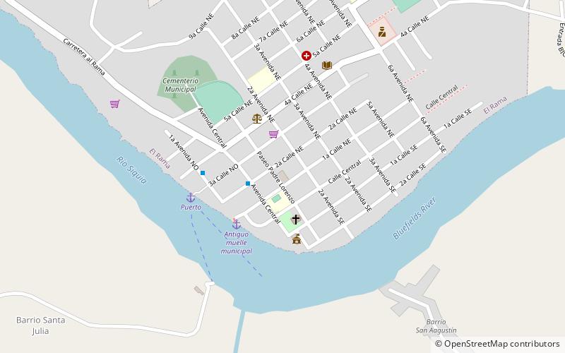 Rama location map