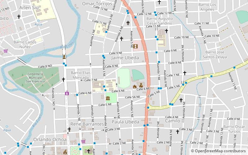 Stade de l'Indépendance location map