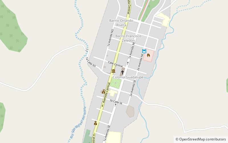 San Rafael del Norte location map