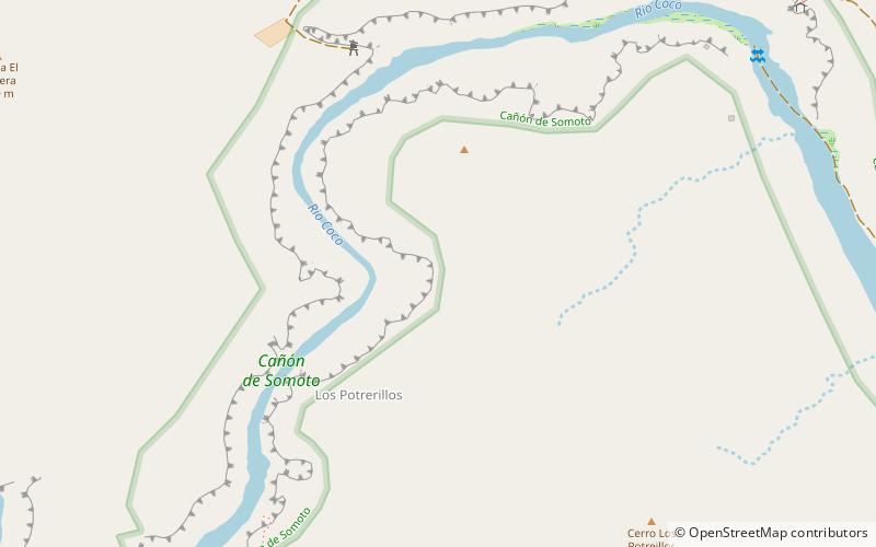 Monumento nacional Cañón de Somoto location map