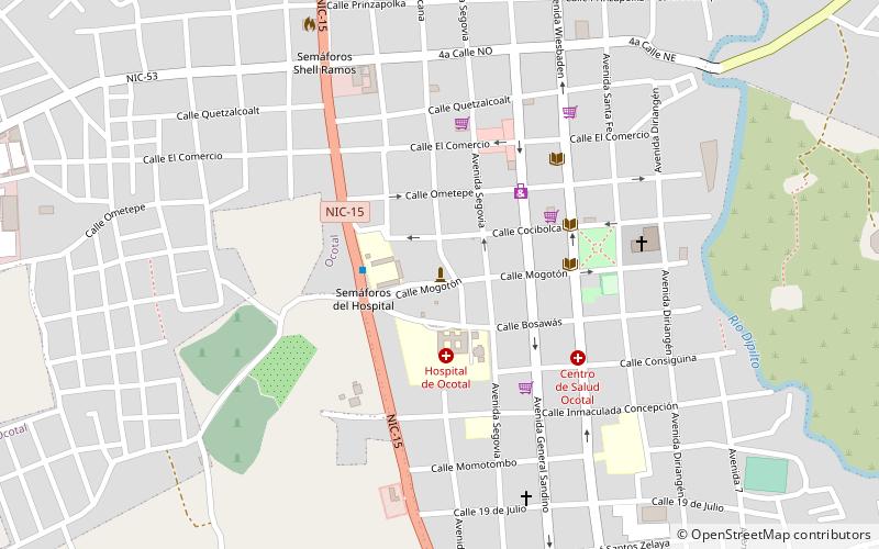 san francisco ocotal location map