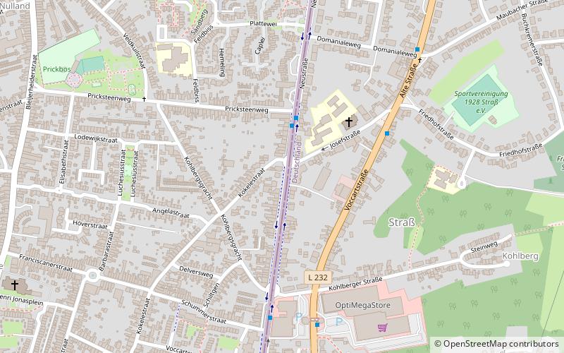 Neustraße/Nieuwstraat location map