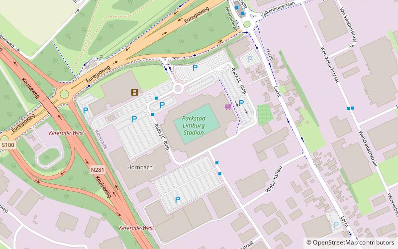Parkstad Limburg Stadion location map