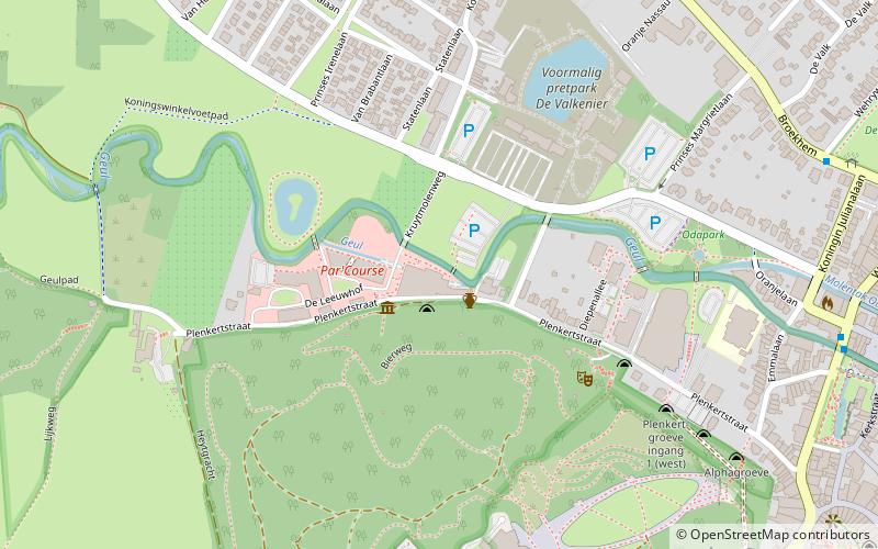 Kruitmolen location map