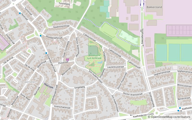 Botanische tuin Kerkrade location map