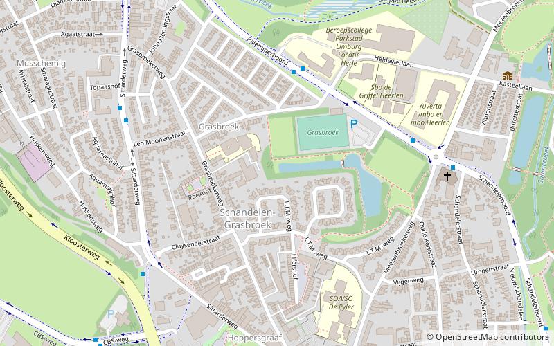 Grasbroek location map
