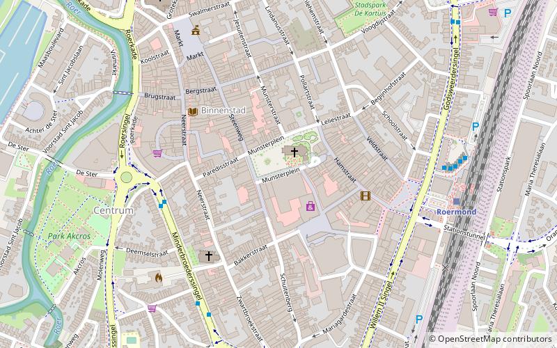Munsterplein location map