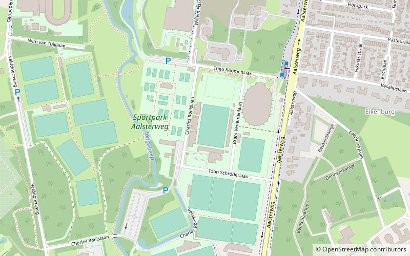 Jan Louwers Stadion location map
