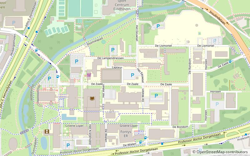 Université de technologie d'Eindhoven location map