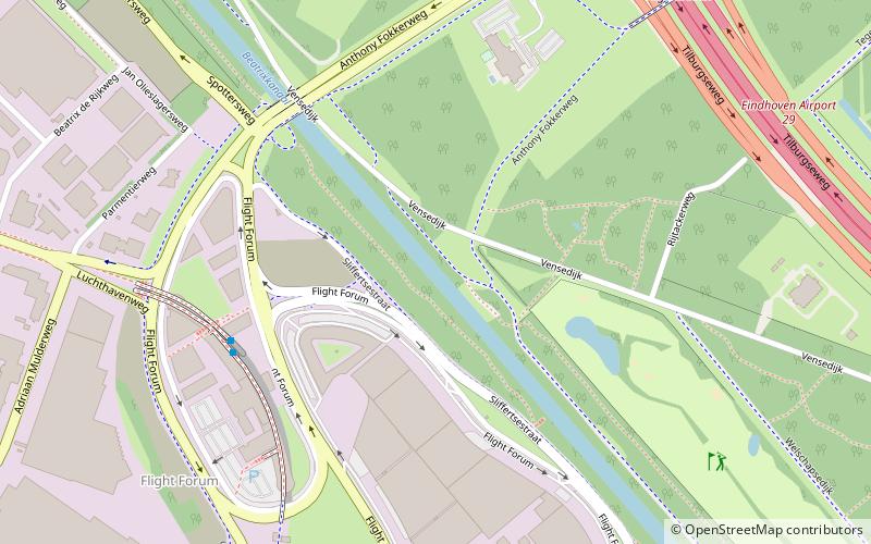 beatrixkanal eindhoven location map