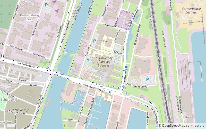 hz university of applied sciences vlissingen location map