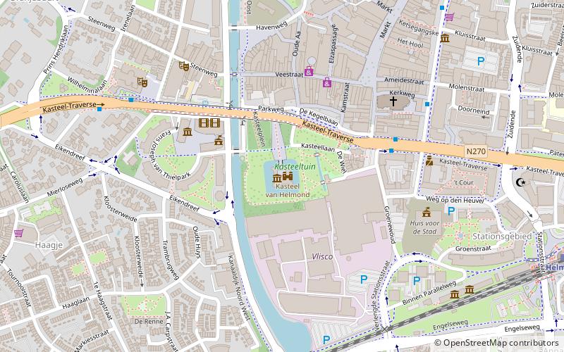 Kasteel van Helmond location map