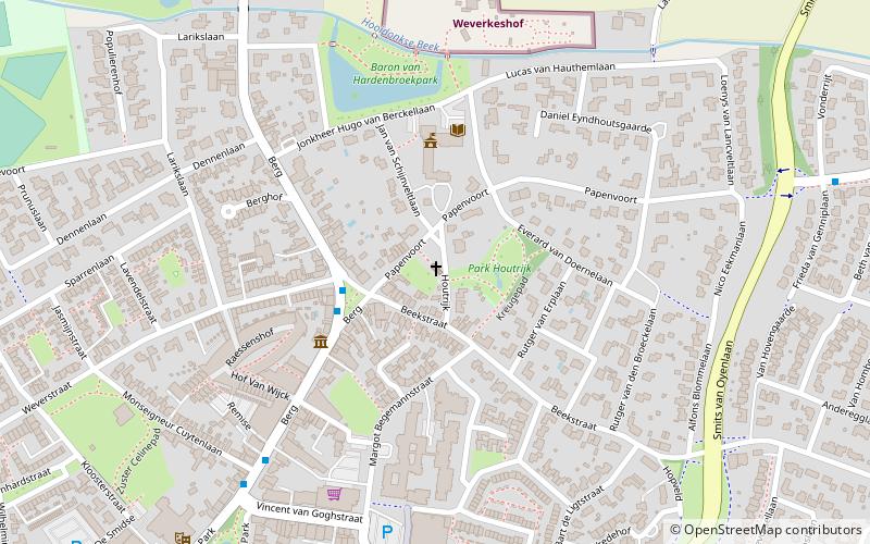 Van Goghkerkje location map