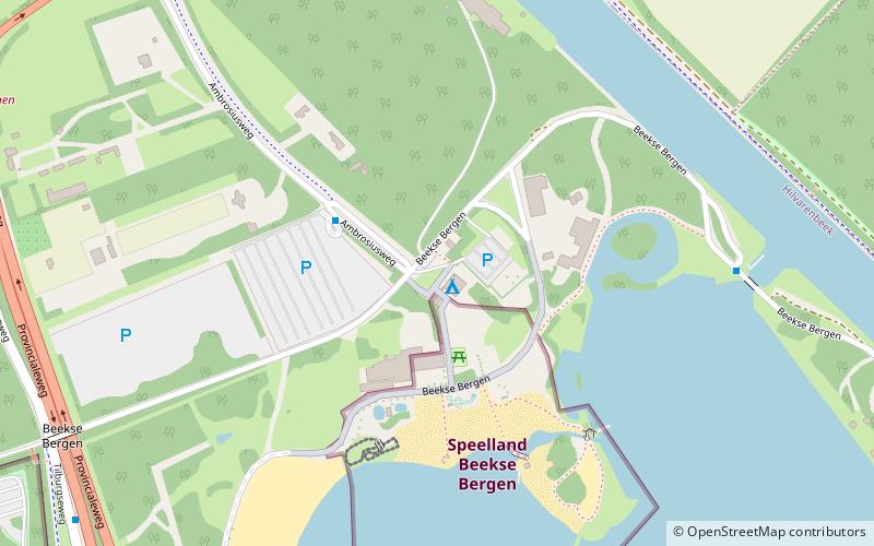 Speelland Beekse Bergen location map