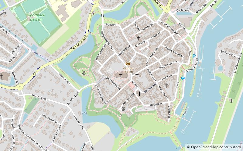 Grote- of Onze Lieve Vrouwekerk location map
