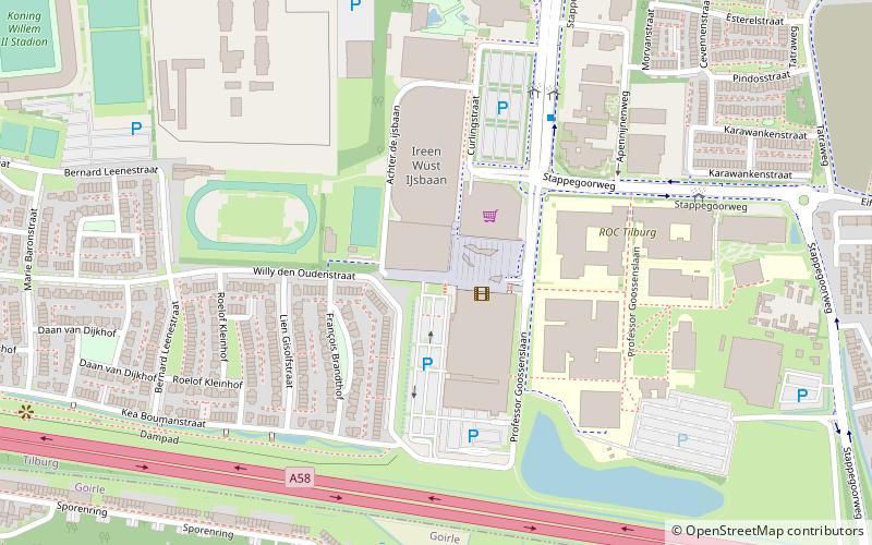 neoliet tilburg location map