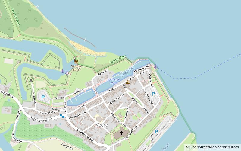 Jachtclub Veere location map