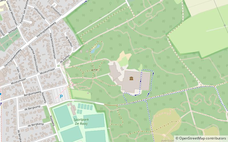 Oorlogsmuseum Overloon location map