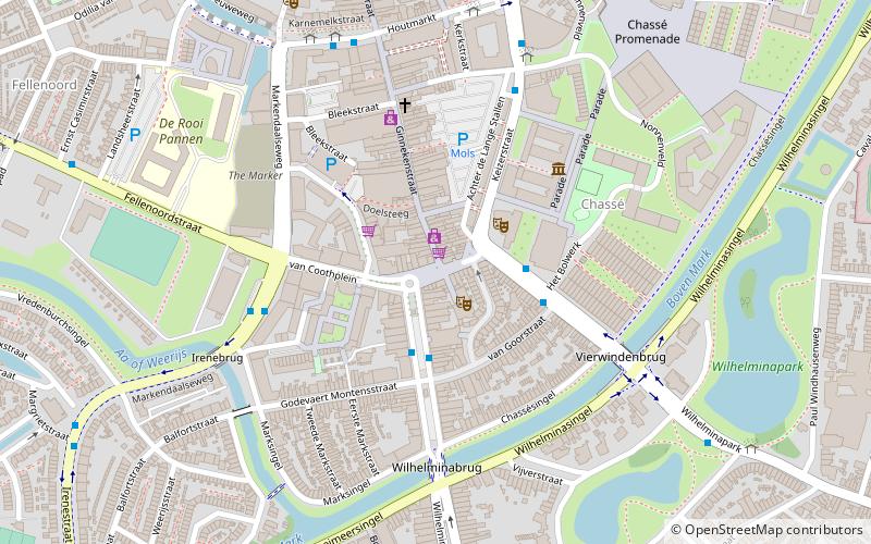 van Coothplein location map