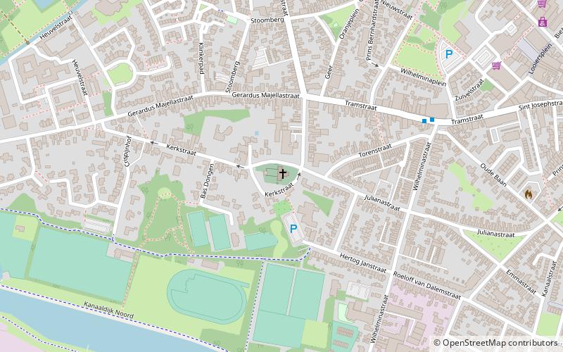 Oude Kerk location map