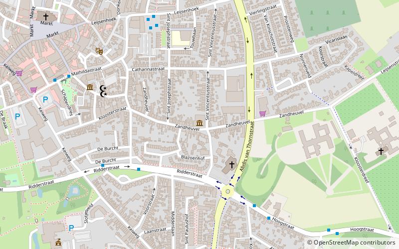 Speelgoedmuseum location map