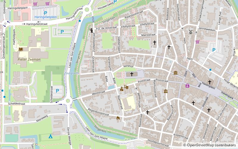 Sint-Lievensmonstertoren location map