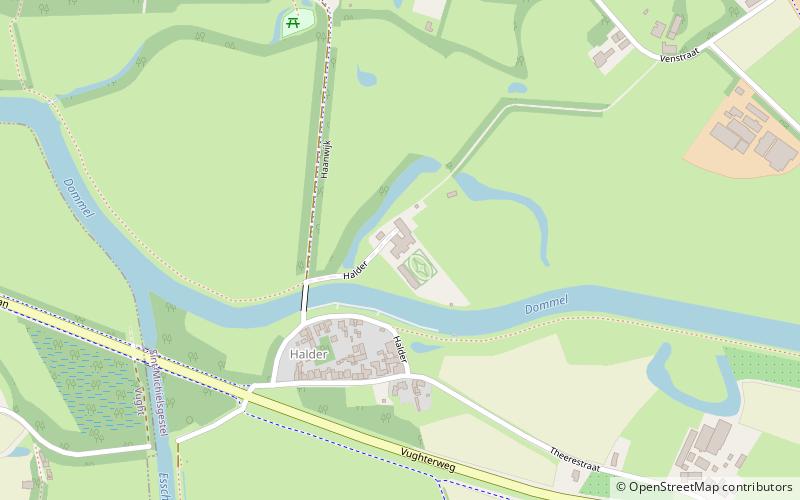 Nieuw-Herlaer Castle location map