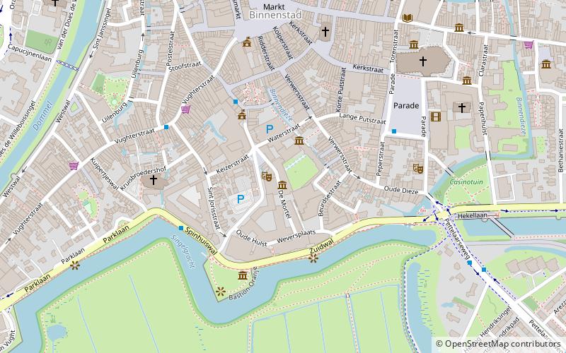 Stedelijk Museum location map