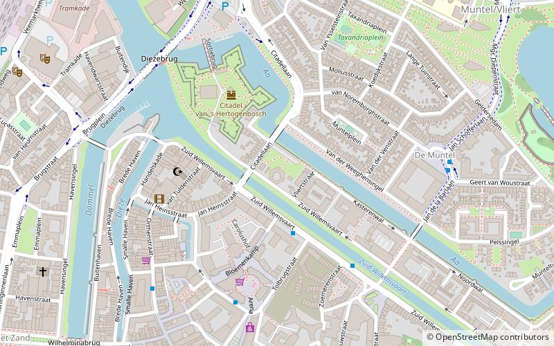 Kruithuis location map