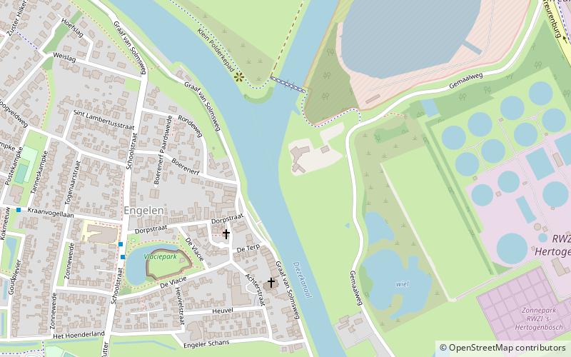 Meerwijk Castle location map
