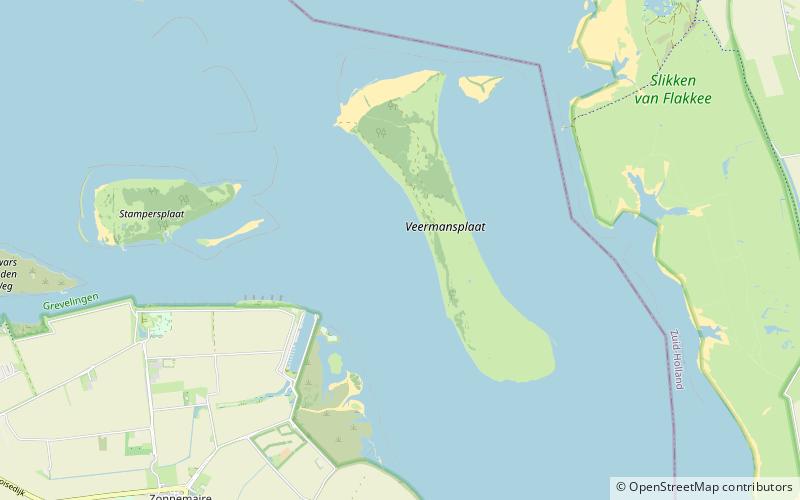 Grevelingen location map