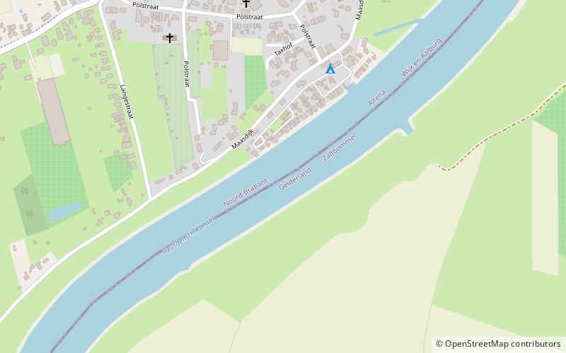 Heusden Canal location map