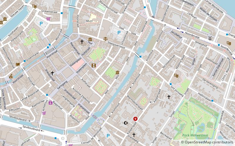Dordrechts Museum location map