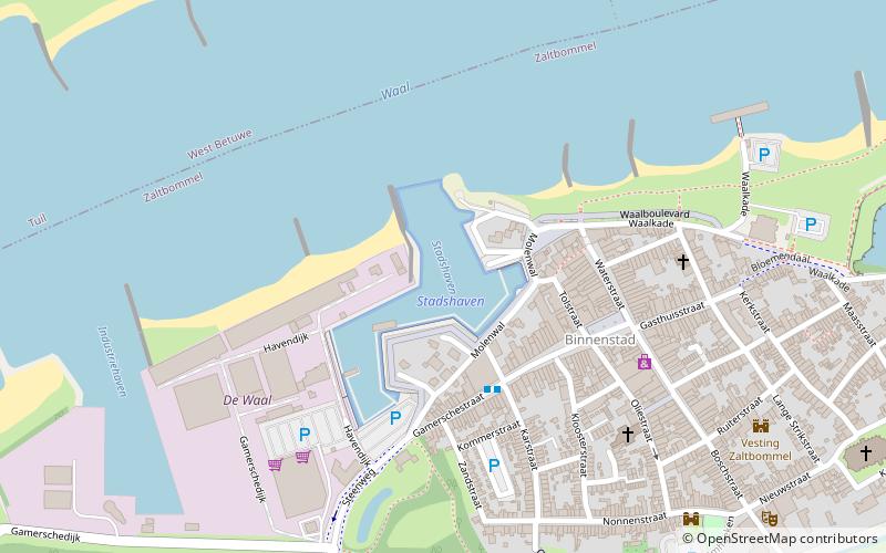stadshaven zaltbommel location map