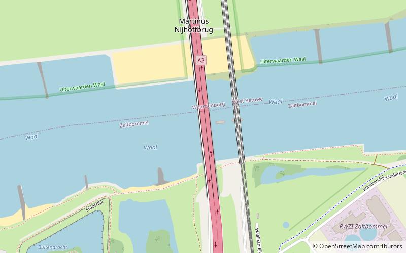 Martinus Nijhoffbrug location map