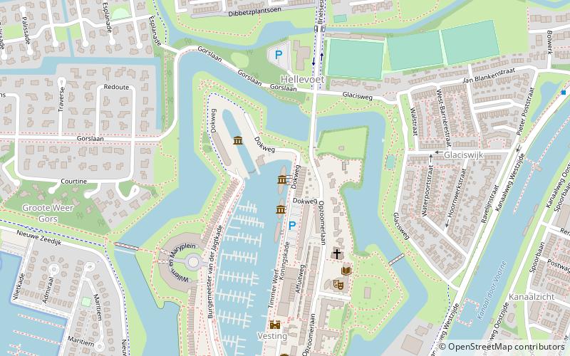 Museumschip Buffel location map